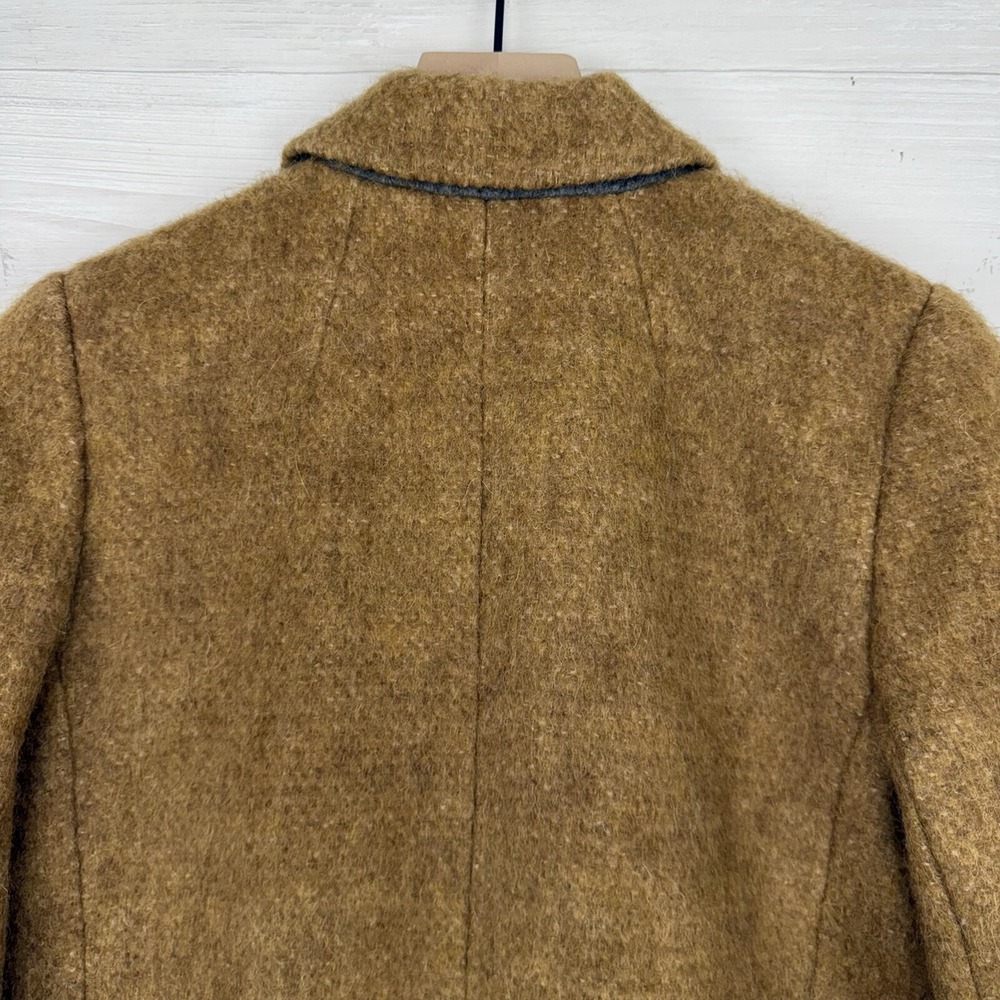 Madewell Boucle Larsen Blazer XS Toffee Brown Wool Alpaca Blend Single‎ Breasted - Picture 9 of 16